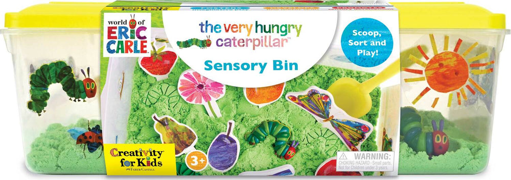 The Very Hungry Caterpillar Sensory Bin