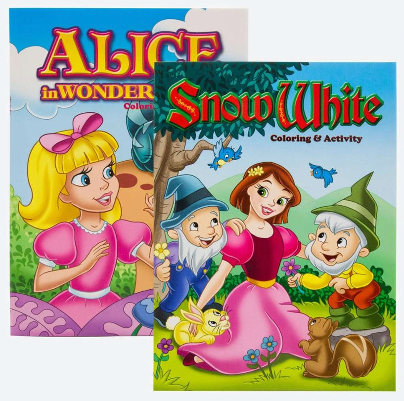 Fairy Tales Coloring & Activity Book