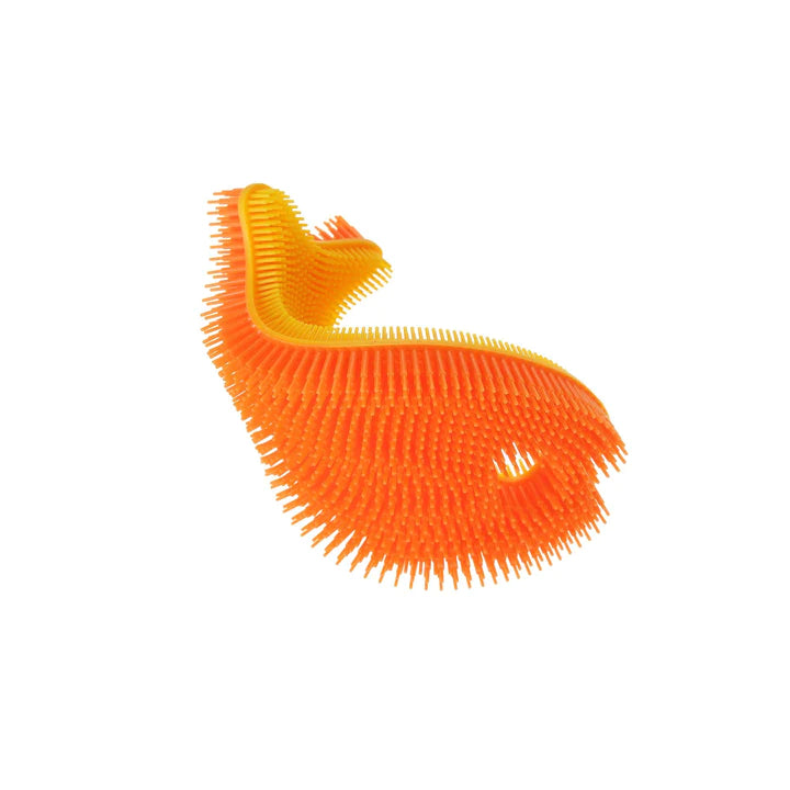Bath Scrub Fish Gold Silicone