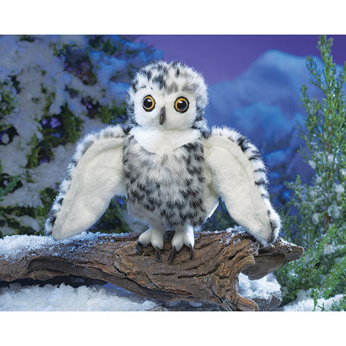 Small Snowy Owl Puppet