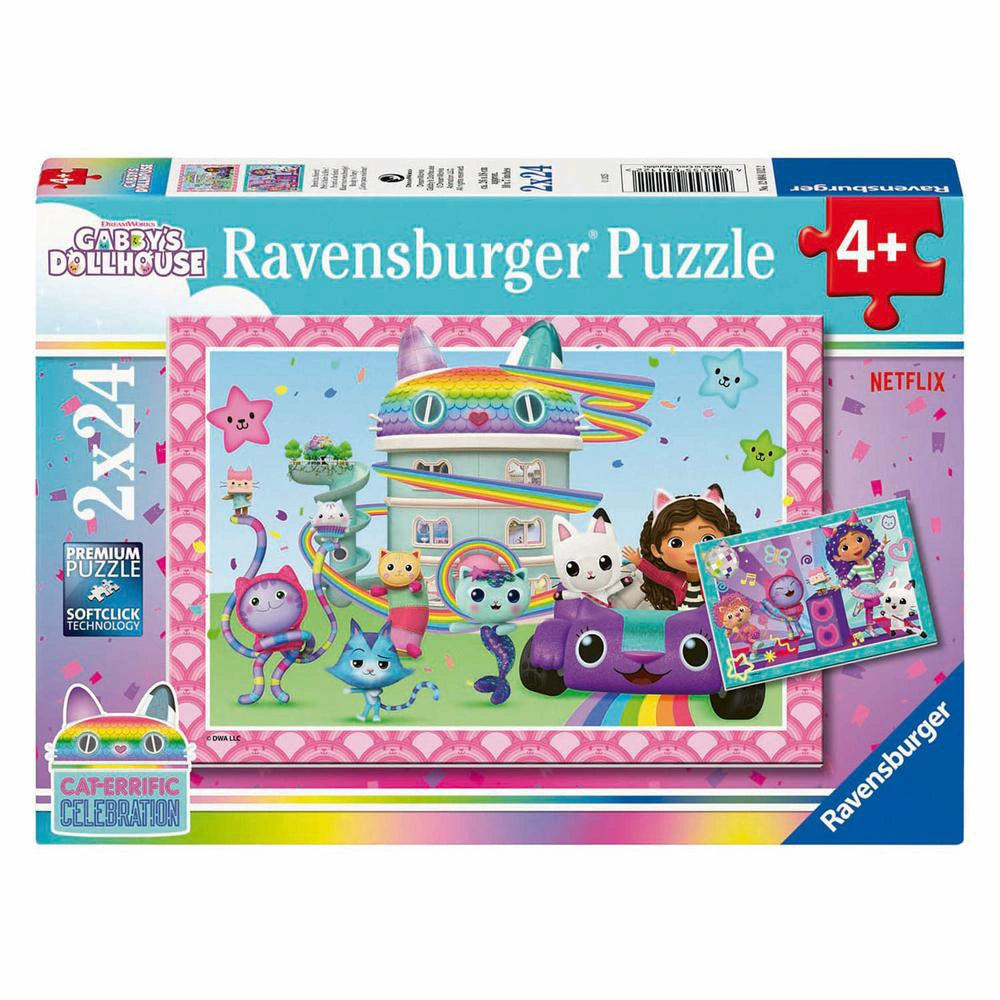 Gabby's Dollhouse 2X24 Pc Puzzle