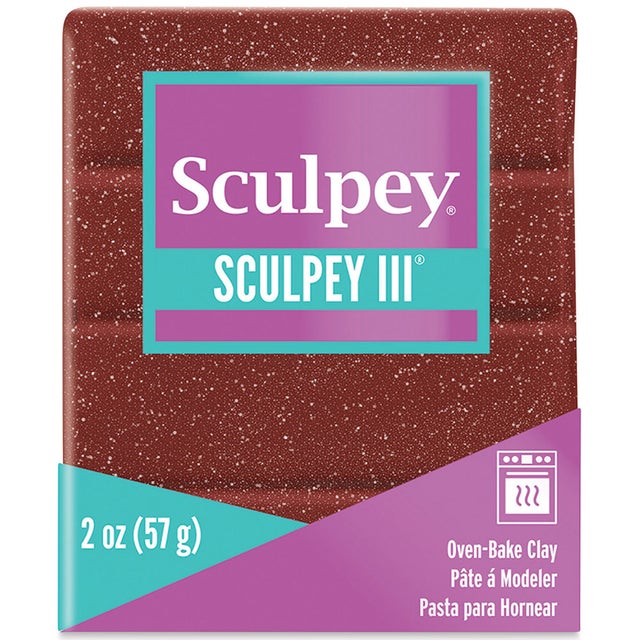 Sculpey III Garnet Glitter 2oz