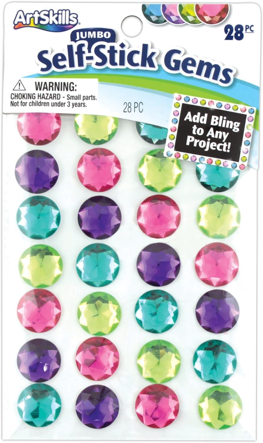 Artskills Jumbo Stick Gems