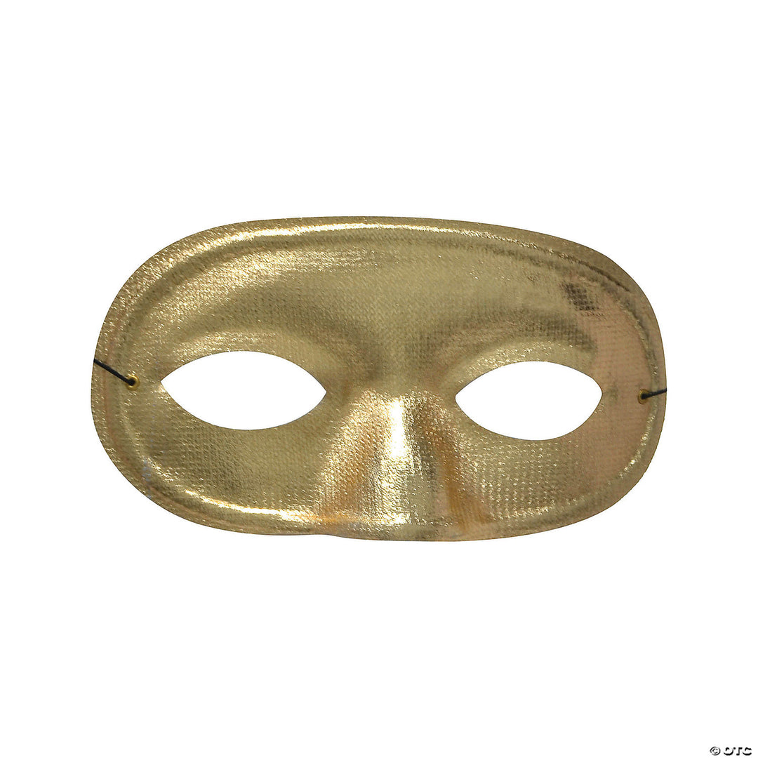 Gold Domino Half Mask