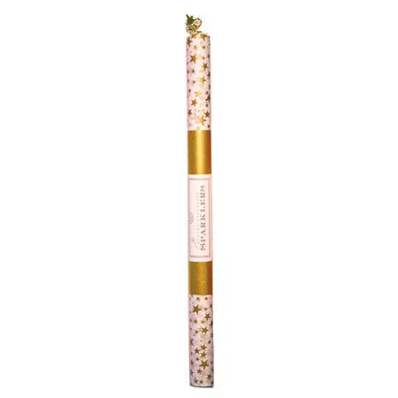 Deluxe Gold Stars Sparklers 10 CT