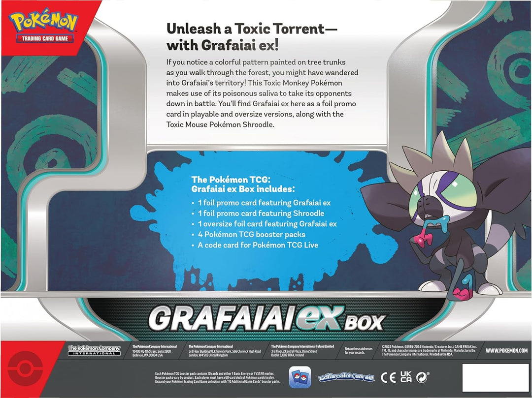 Pokemon Grafaiai Ex Box