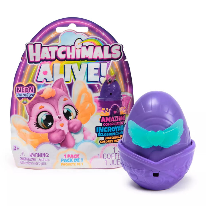 Hatchimals Alive Neon Rainbow