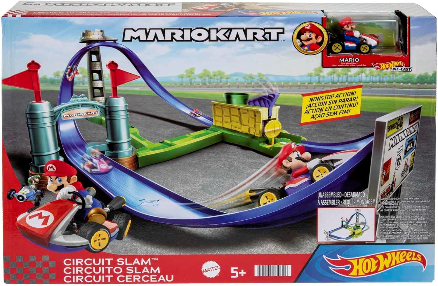 Hot Wheels Mario Kart Circuit Slam – Stevenson's Toys & Games