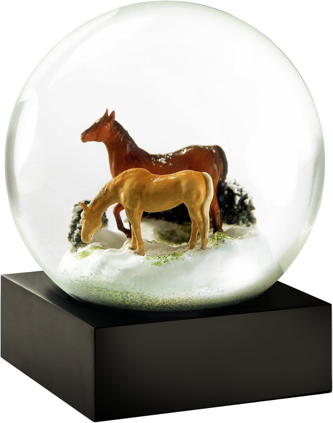 Snow Globe Horses