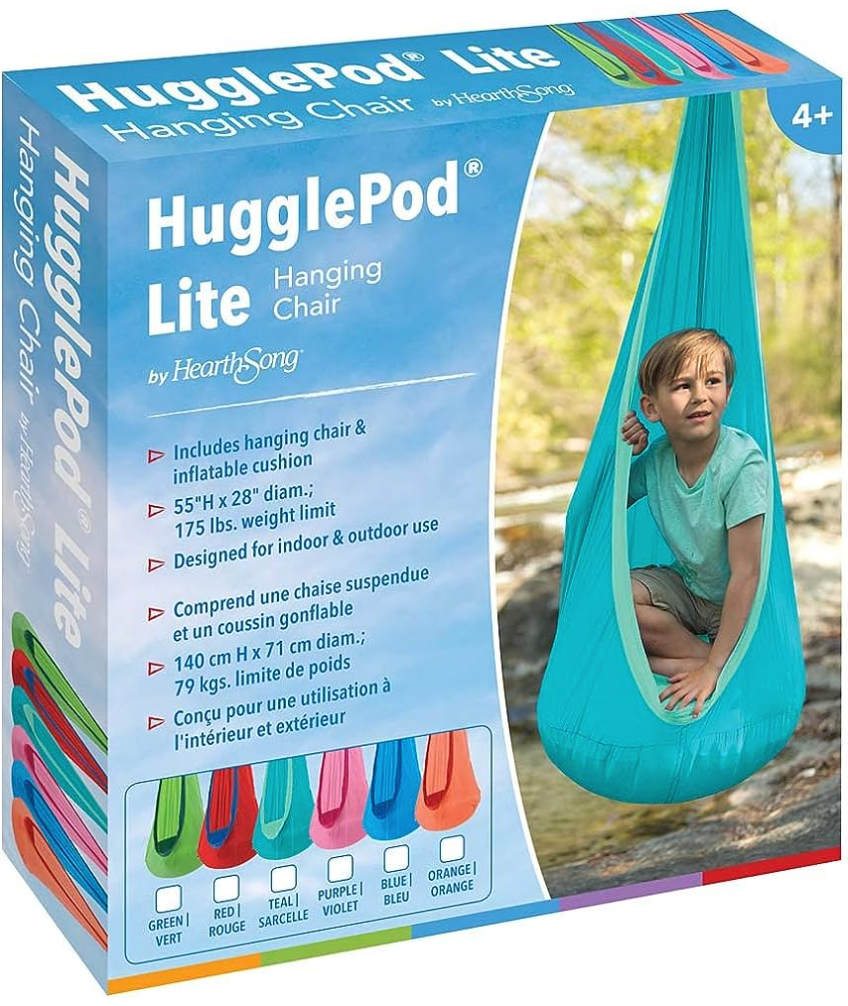 Hugglepod Teal Hanging Chair