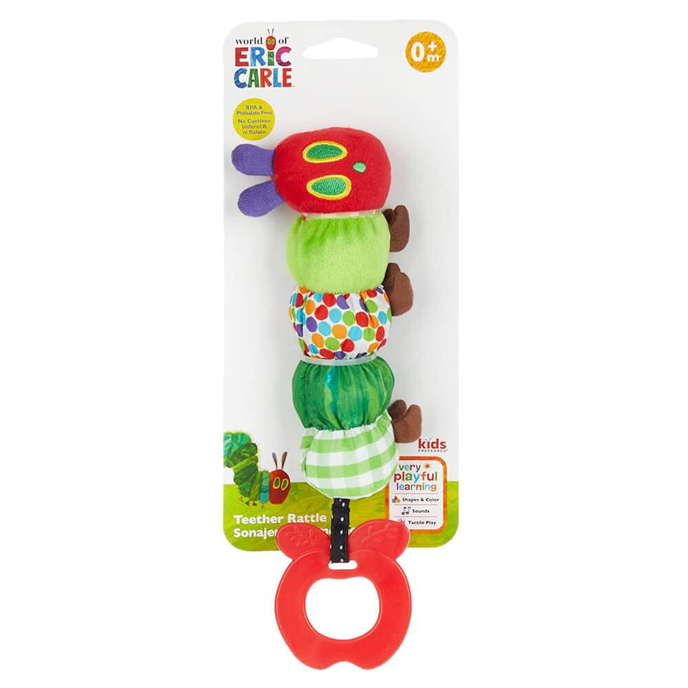 Caterpillar Teether Rattle
