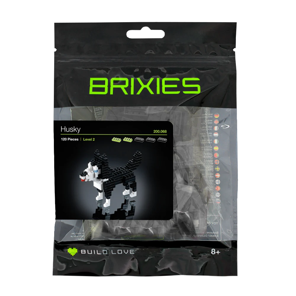 Brixies Husky Dog – Stevenson's Toys & Games