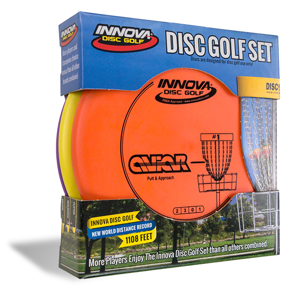 Disc Golf 3 Pack Disc Set
