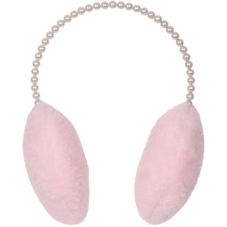 Pink Pearl Earmuffs