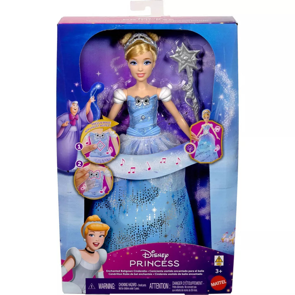 Disney Princess Enchanted Ballgown Cinderella Doll