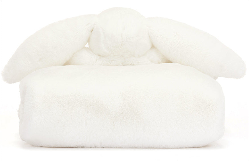 Bashful Luxe Bunny Blankie (White)