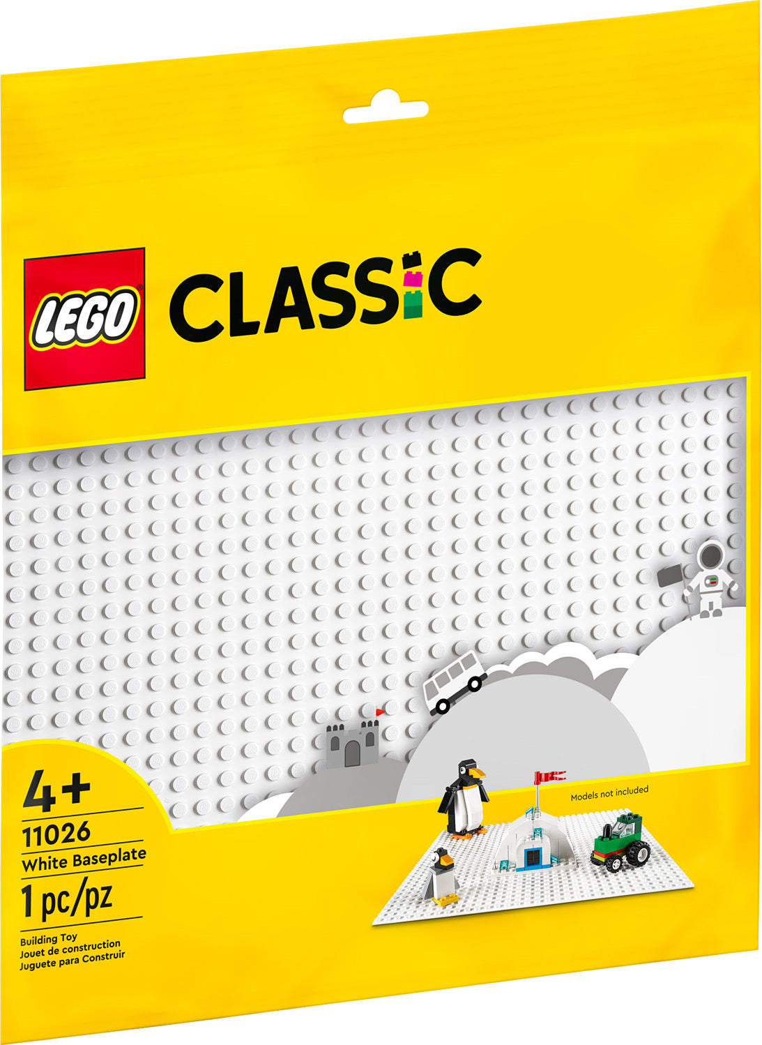 LEGO® White Baseplate – Stevenson's Toys & Games
