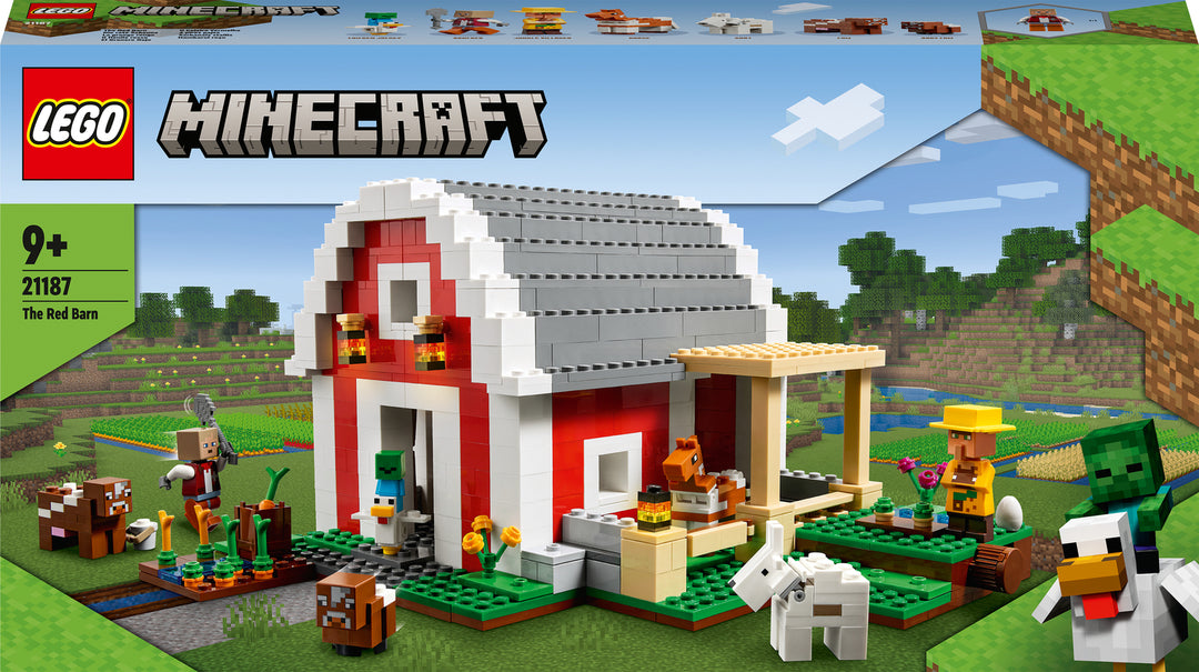 LEGO® Minecraft The Red Barn Farm Animals Toy