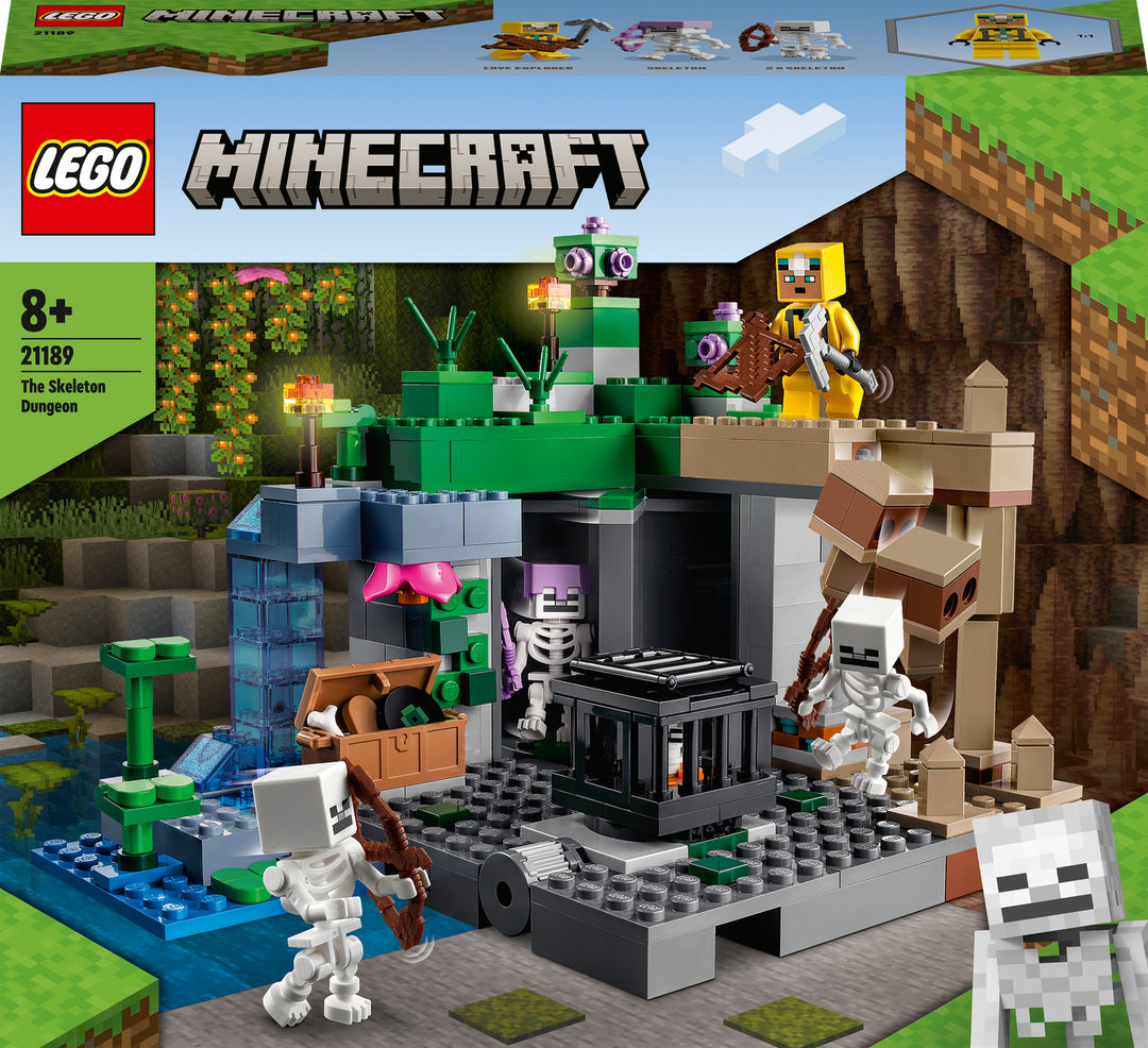 LEGO® Minecraft The Skeleton Dungeon, Cave Set