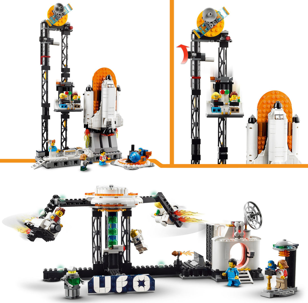 LEGO® Creator 3 in 1 Space Roller Coaster Set