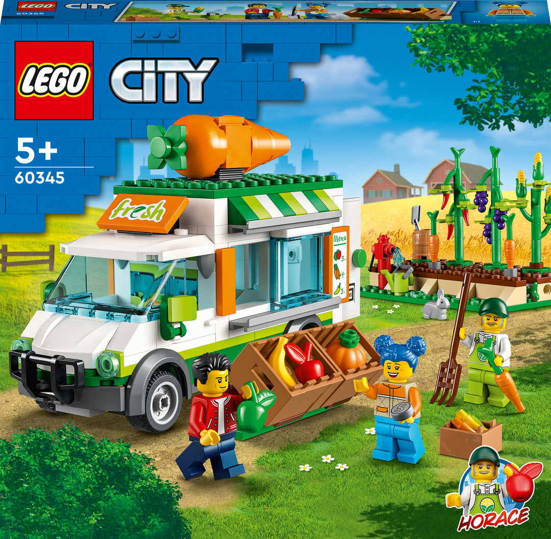 LEGO® City Farmers Market Van Farm Toy Set