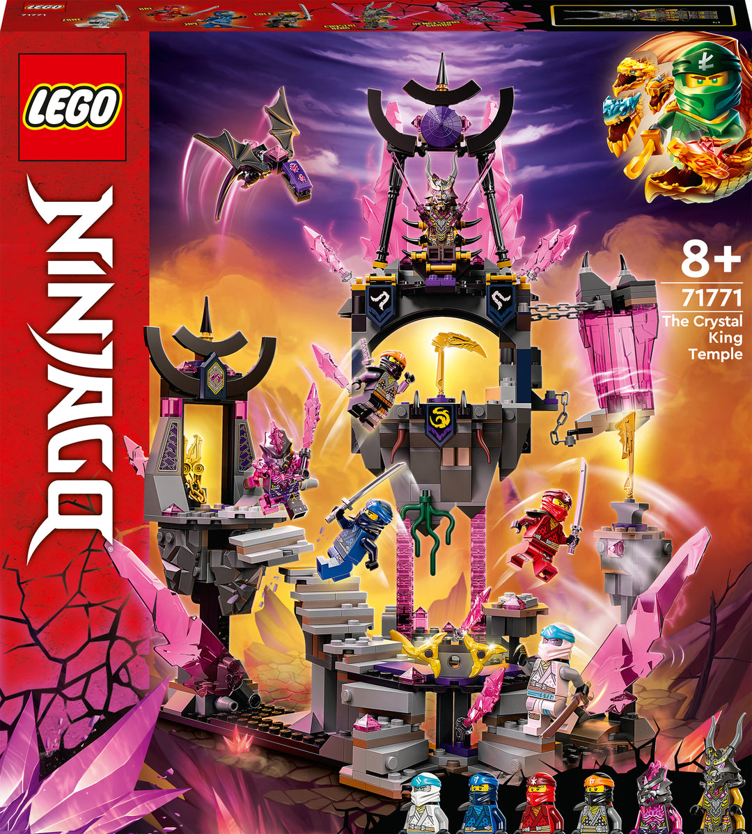LEGO® NINJAGO The Crystal King Temple Playset