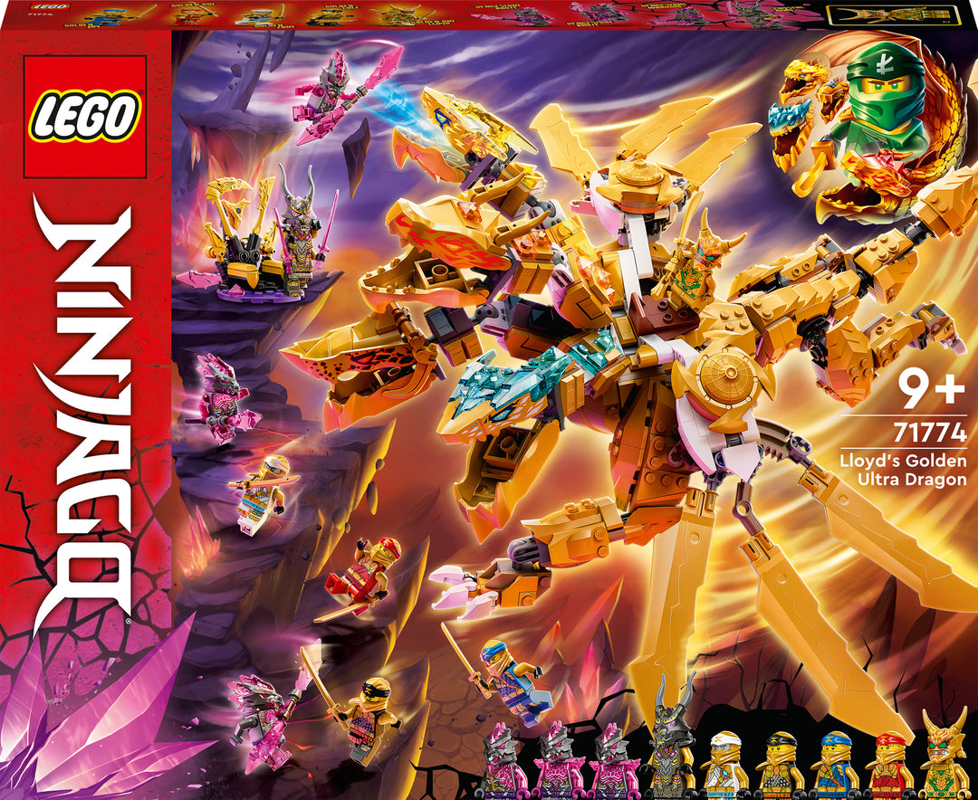 LEGO® NINJAGO Lloyd's Golden Ultra Dragon Set