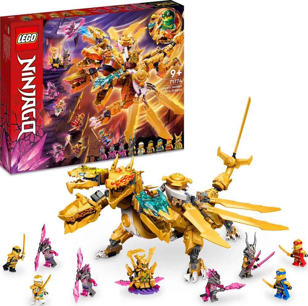 LEGO® NINJAGO Lloyd's Golden Ultra Dragon Set