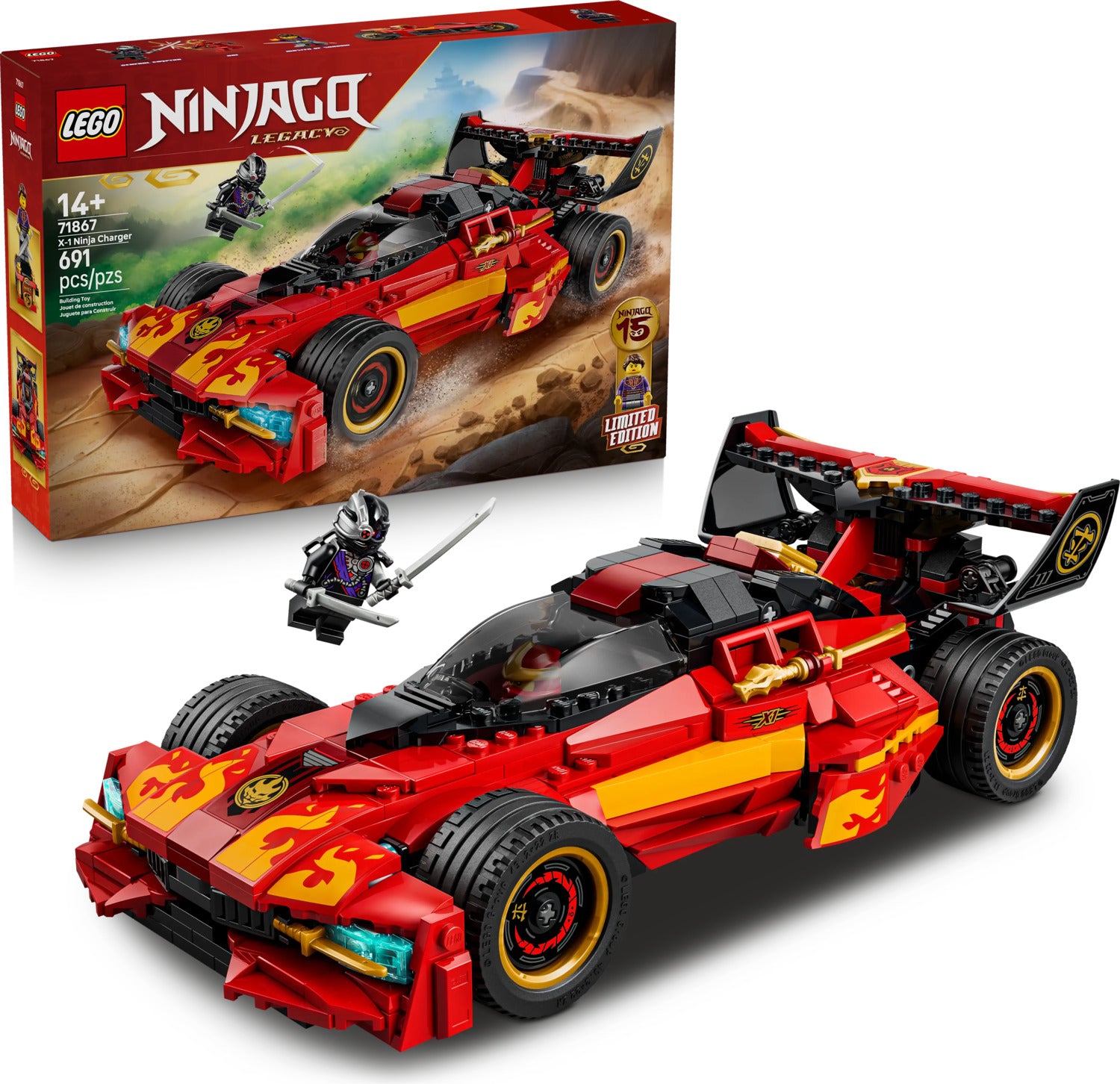 LEGO® NINJAGO® X-1 Ninja Charger 15th Anniversary – Stevenson's