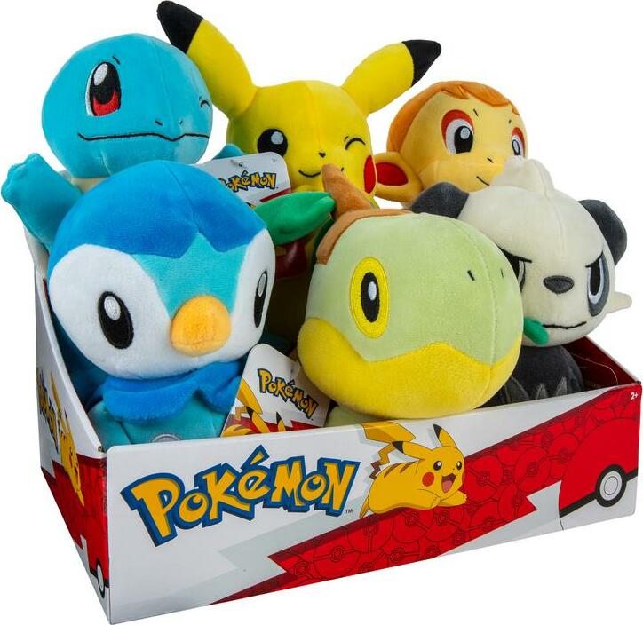 Pokemon™ 8 Inch Core Plush (Assorted) – Stevenson's Toys & Games