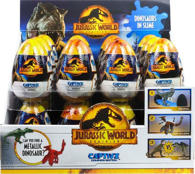 Jurassic World: Dominion® Captivz Edition Mystery Slime Dino Egg (assorted)