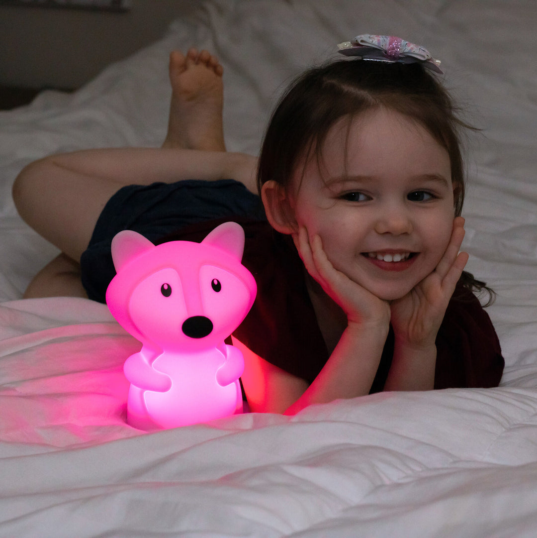 LumiPets Fox - Children's Nursery Touch Night Light
