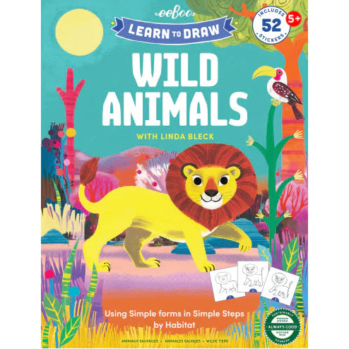 Art Book 7 - Learn To Draw Wild Animals