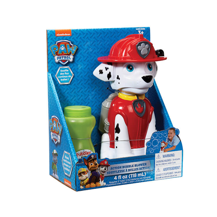 Paw Patrol Action Bubble Blower Assortment