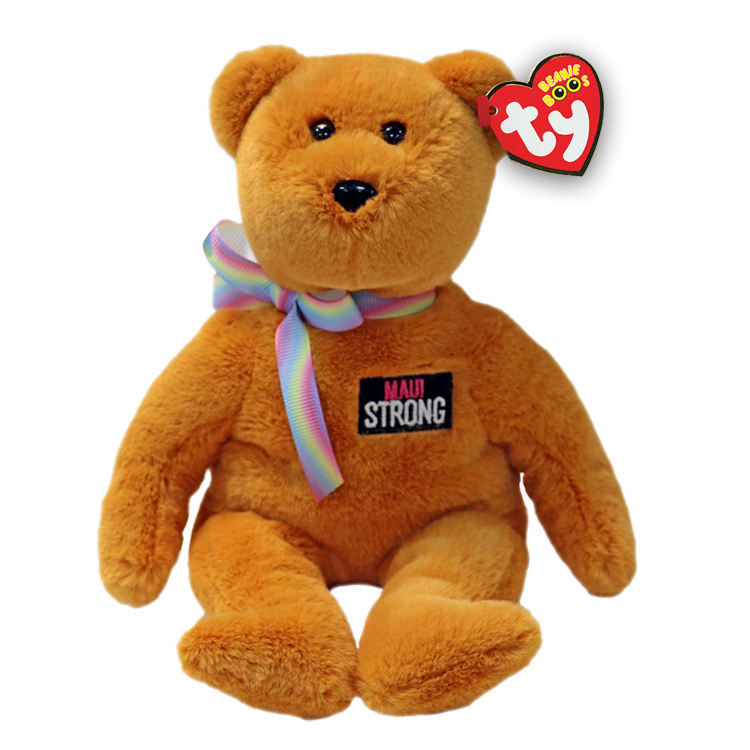 Beanie Baby Aloha Maui Bear Small