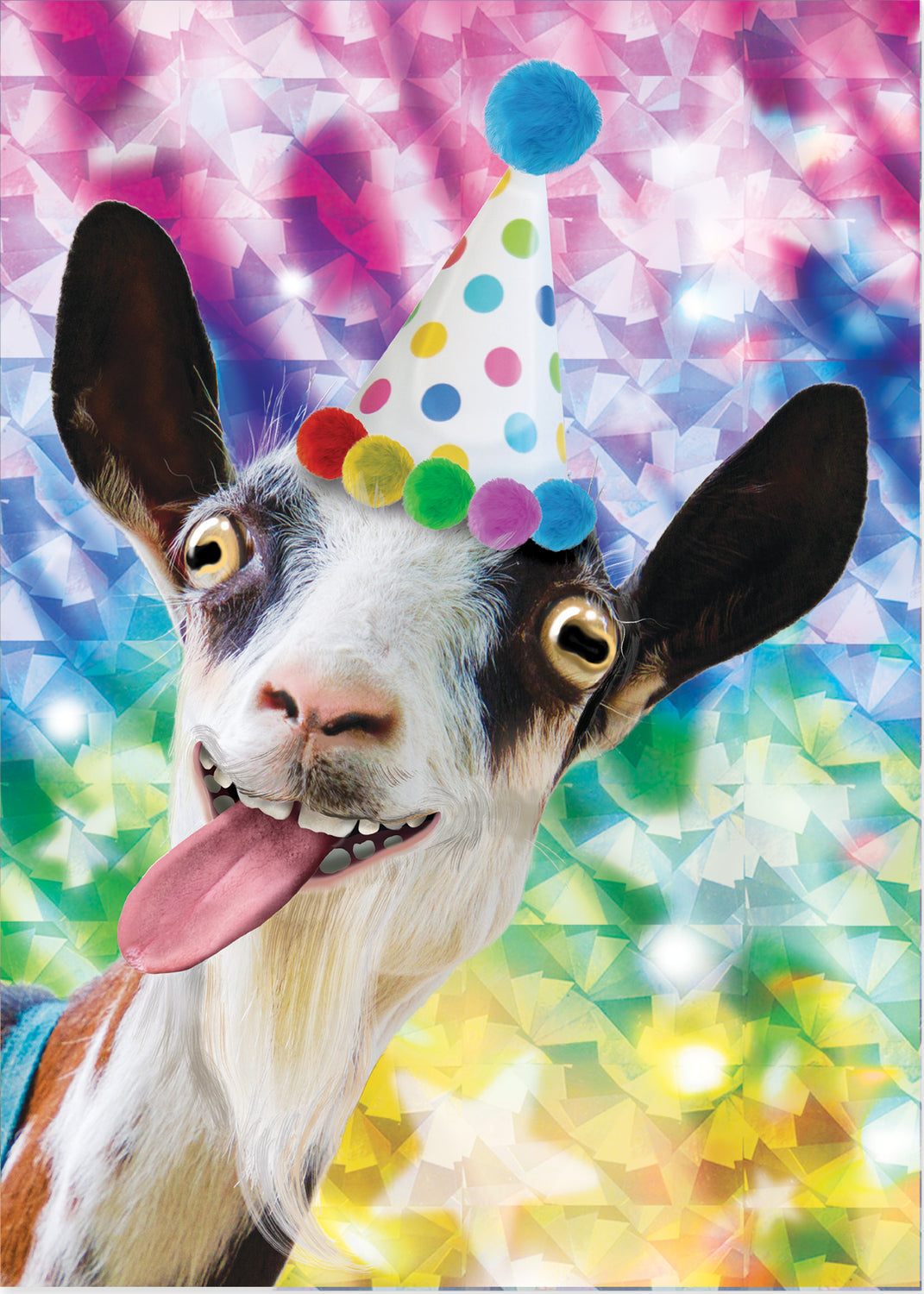 Foil: Hoping Your Birthday Is The G.O.A.T.! Card