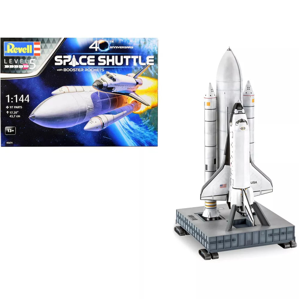 1/144 Space Shuttle W/Booster Rocket