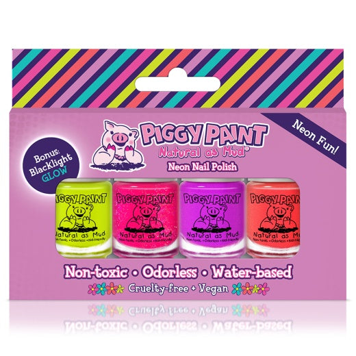 Neon Box Set 4 .25oz Nail Polishes