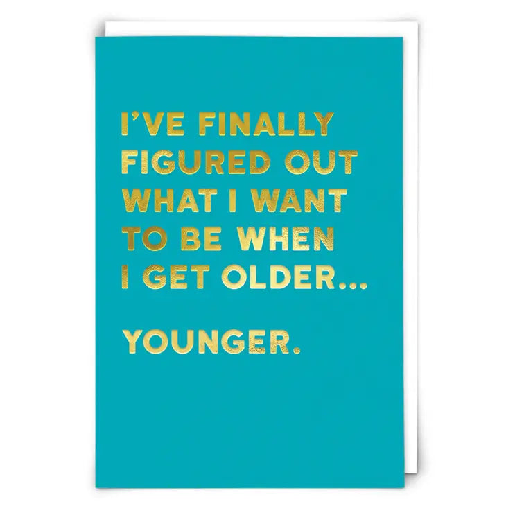 Older Birthday Greeting Card