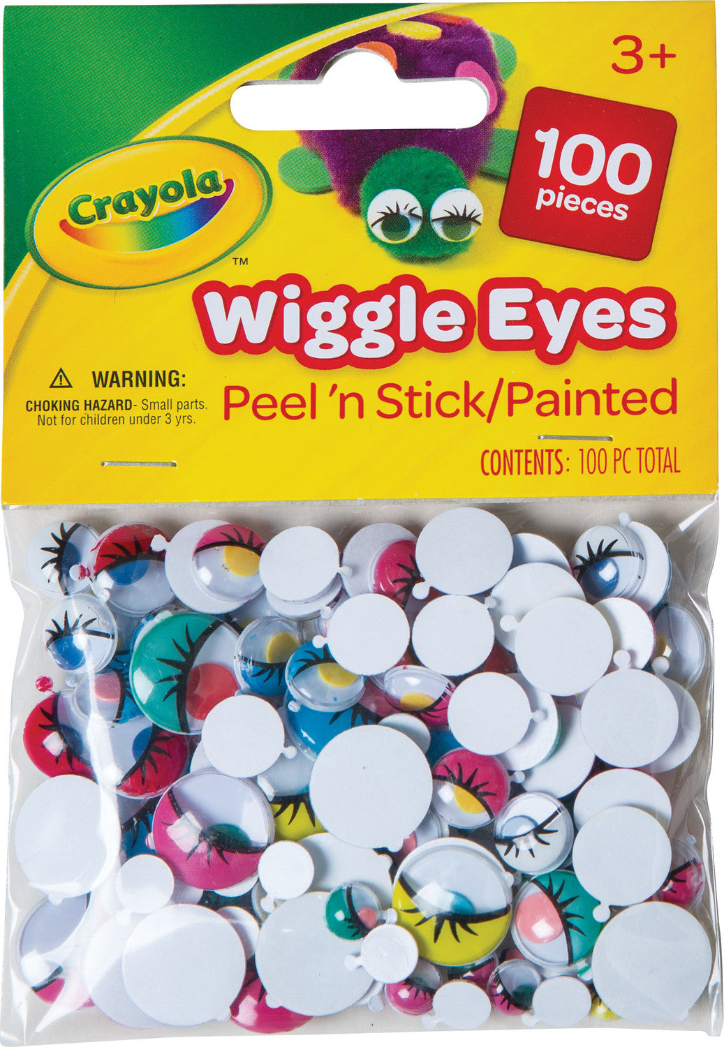 Peel 'N Stick Wiggle Eyes