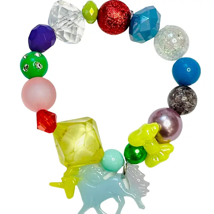 Pastel Unicorn Stretch Bracelet