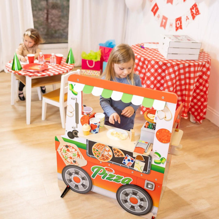 Pizza Truck Activity Center Assembled