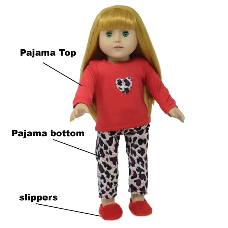 18In Pajamas Set Of 4