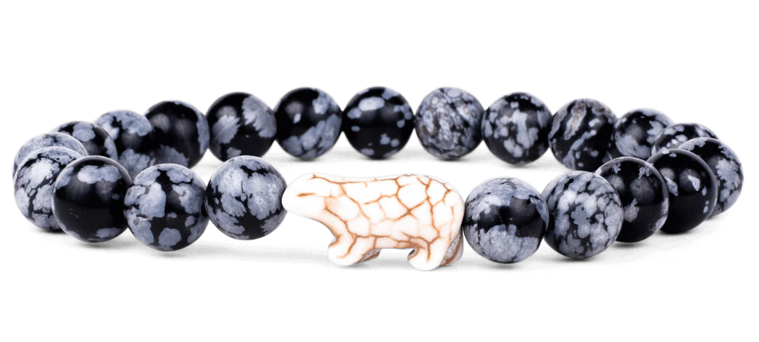 Fahlo Polar Bear Papillae Stone Venture Bracelet