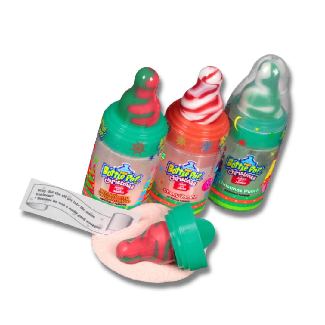 Holiday Baby Bottle Pop Individual