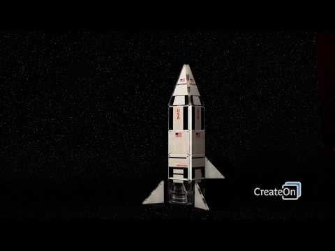 Magna-tiles Structures Galaxy Rocket