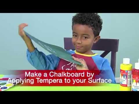 Black Tempera Paint (8 oz bottles)