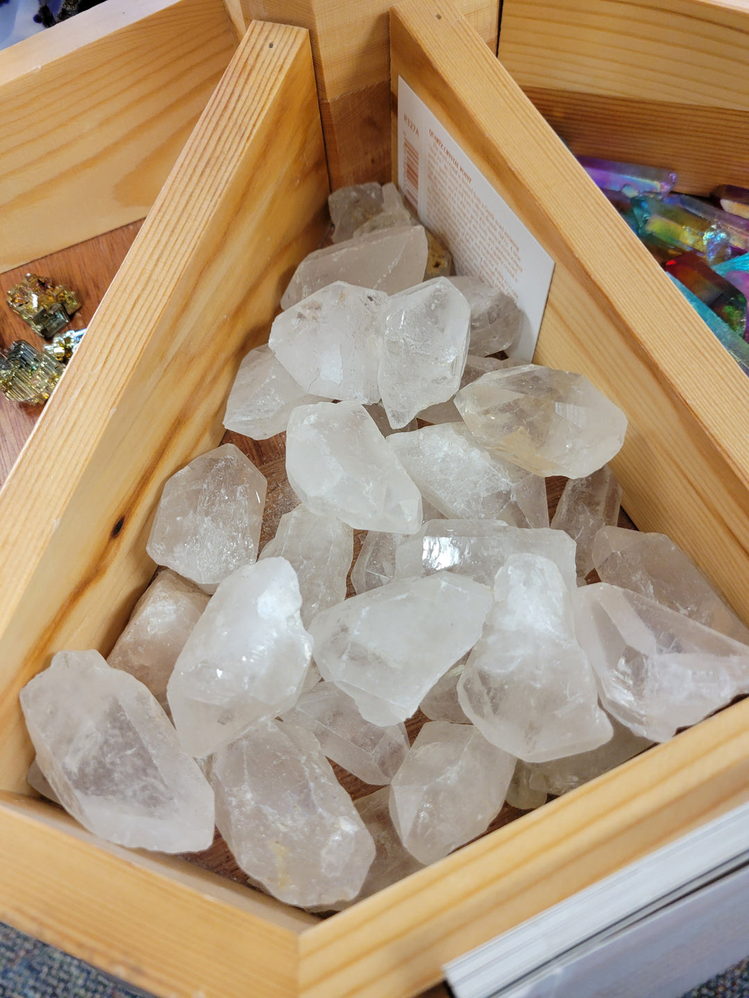 Quartz Point 1.5" - 2.25" Individual