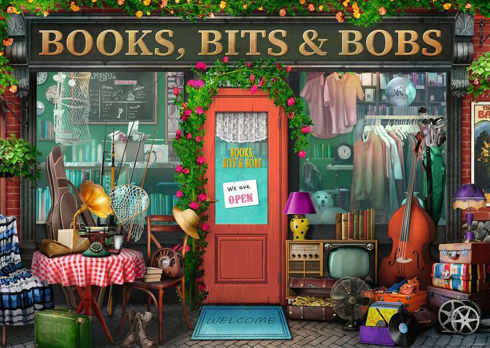 Books, Bits and Bobs 1000 Piece Puzzle
