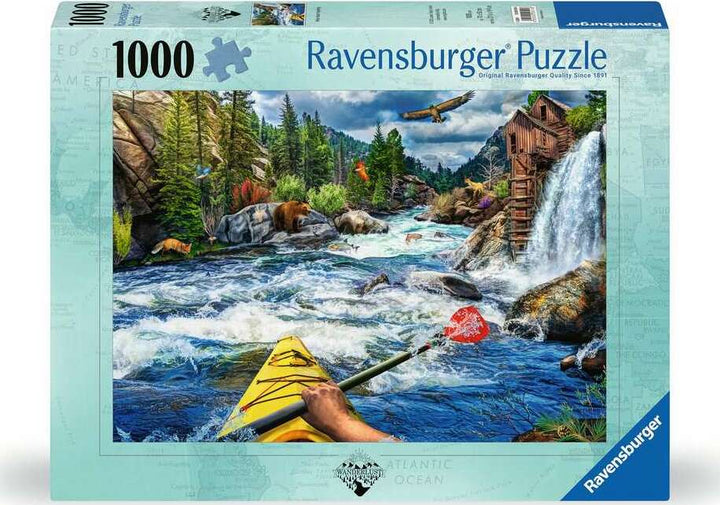 Whitewater Kayaking 1000 Piece Puzzle